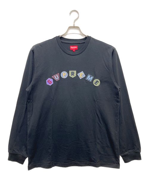 SUPREME（シュプリーム）SUPREME (シュプリーム) 長袖カットソー ブラック サイズ:SIZE Mの古着・服飾アイテム