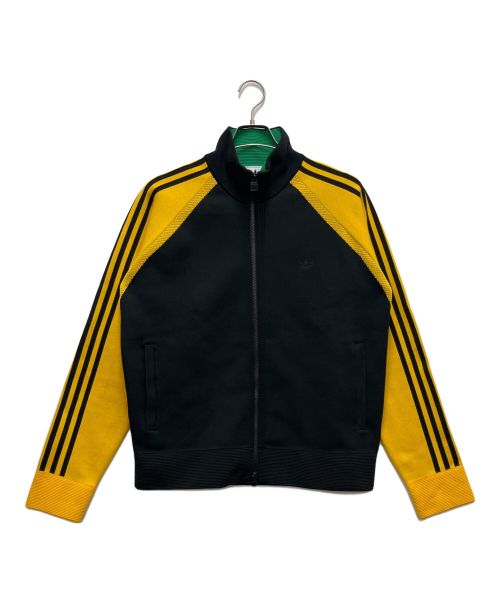 adidas（アディダス）adidas (アディダス) WALES BONNER (ウェールズボナー) トラックジャケット ブラック×イエロー サイズ:SIZE XLの古着・服飾アイテム