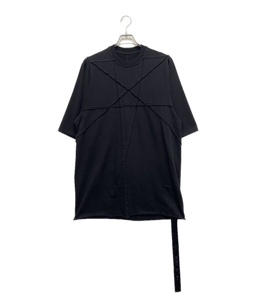 RICK OWENS DRKSHDW（リックオウエンス ダークシャドウ）RICK OWENS DRKSHDW (リックオウエンス ダークシャドウ) ジャンボTシャツ ブラック サイズ:SIZE XSの古着・服飾アイテム