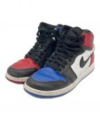 NIKEナイキ）の古着「本物鑑定 全額補償 安心取引 新品/未使用 Nike Air Jordan 1 Retro High Top 3 (ナイキ エアジョーダン1 レトロ ハイ トップ3)」｜ブラック×レッド