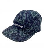 SUPREME×LIBERTYシュプリーム×リバティ）の古着「キャップ Supreme LIBERTY」｜ブルー×ネイビー