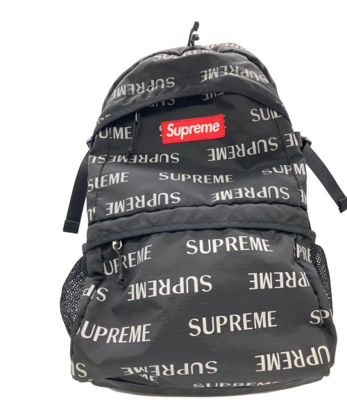 SUPREME（シュプリーム）Supreme (シュプリーム) リュック ブラックの古着・服飾アイテム