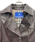 BURBERRY BLUE LABEL (バーバリーブルーレーベル) レザーコート ブラウン サイズ:SIZE M：10000円