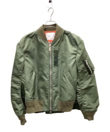 sacai（サカイ）の古着「MA-1ジャケット」｜カーキ