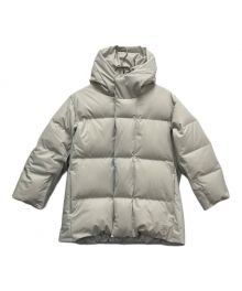 DESCENTE×B-SHOP（デサント×ビショップ）の古着「ミドルダウンジャケット」｜アイボリー