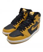 NIKEナイキ）の古着「NIKE AIR JORDAN 1 RETRO HIGH OG」｜イエロー×ブラック