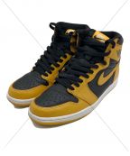 NIKEナイキ）の古着「NIKE AIR JORDAN 1 RETRO HIGH OG」｜イエロー×ブラック