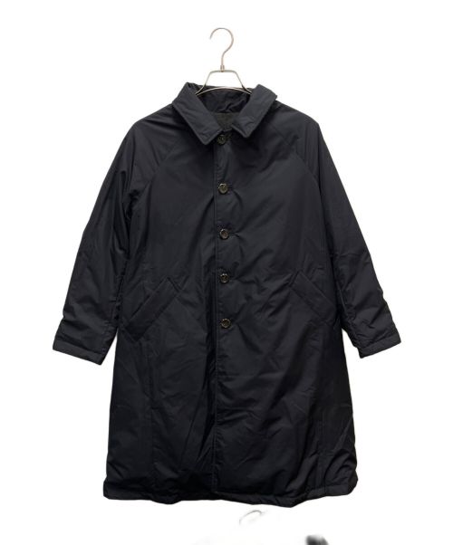 LOFTLABO（ロフトラボ）LOFTLABO (ロフトラボ) REVERSIBLE BALMACAAN DOWN COAT (リバーシブルバルマカーンダウンコート) ネイビー サイズ:SIZE 0の古着・服飾アイテム