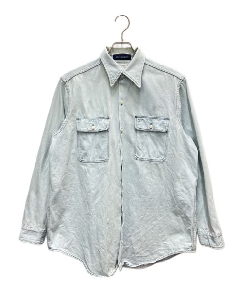 MADISON BLUE（マディソンブルー）MADISON BLUE (マディソンブルー) HAMPTON SH SELVEDGE スカイブルー【3】 サイズ:SIZE 02の古着・服飾アイテム