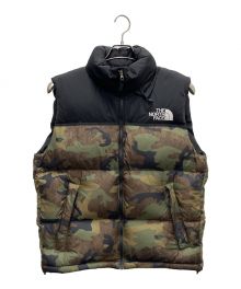 THE NORTH FACE（ザ ノース フェイス）の古着「Novelty Nuptse Vest(ノベルティーヌプシベスト)」｜グリーン