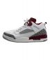 NIKE JORDAN SPIZIKE LOW WHITE/WOLF GRAY/ANTHRACITE/TEAM RED( ナイキ ジョーダン スパイジーク ロー ホワイト/ウルフグレー/アンスラサイト/チームレッド)：17000円