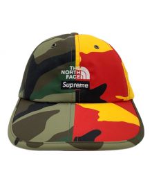 THE NORTH FACE×SUPREME（ザ ノース フェイス×シュプリーム）の古着「キャップ」｜カーキ×レッド