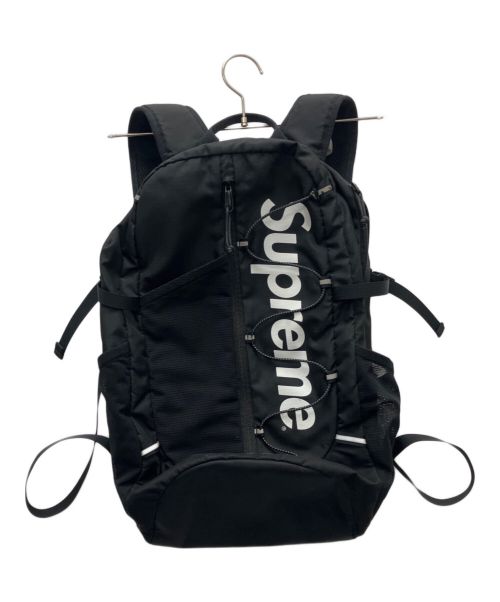 SUPREME（シュプリーム）SUPREME (シュプリーム) Cordura Ripstop Nylon Backpack Bag ブラックの古着・服飾アイテム