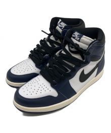 NIKE（ナイキ）の古着「IR JORDAN 1 RETRO HIGH OG MIDNIGHT」｜ホワイト×ネイビー