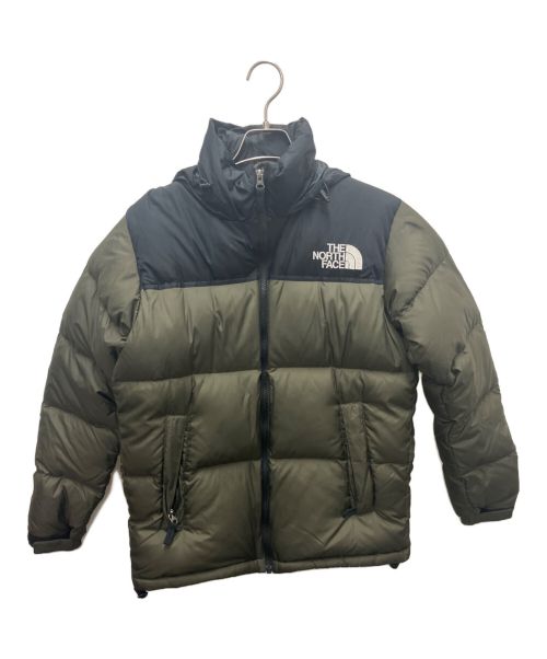 THE NORTH FACE（ザ ノース フェイス）THE NORTH FACE (ザ ノース フェイス) ダウンジャケット オリーブ×ブラック サイズ:Mの古着・服飾アイテム