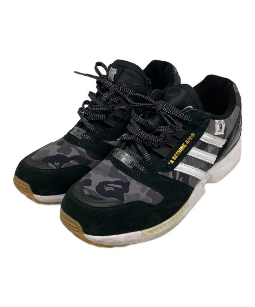 A BATHING APE（アベイシングエイプ）A BATHING APE (アベイシングエイプ) UNDEFEATED (アンディフィーテッド) adidas (アディダス) スニーカー ブラック サイズ:27.5の古着・服飾アイテム