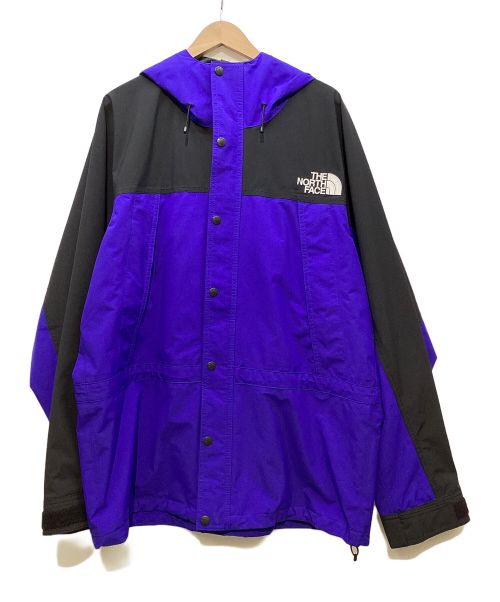 THE NORTH FACE（ザ ノース フェイス）THE NORTH FACE (ザ ノース フェイス) マウンテンライトジャケット ブルー×ブラック サイズ:XXLの古着・服飾アイテム