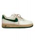 中古・古着 NIKE (ナイキ) ローカットスニーカー	AIR FORCE1　DZ4764-133　Green and Muslin ホワイト×グリーン サイズ:27.5：13000円