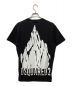 DSQUARED2 (ディースクエアード) 半袖Tシャツ ブラック サイズ:M：6000円