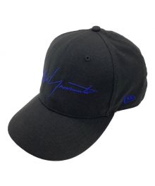 New Era×YOHJI YAMAMOTO（ニューエラ×ヨウジヤマモト）の古着「キャップ」｜ブラック