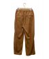 SASQUATCHfabrix. (サスクワッチファブリックス) FAUX SUEDE FLARE SILHOUETTE TRACK PANTS ブラウン サイズ:S：17800円