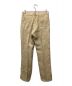 AURALEE (オーラリー) LINEN DOUBLE FACE 5P PANTS ベージュ サイズ:3 未使用品：11000円