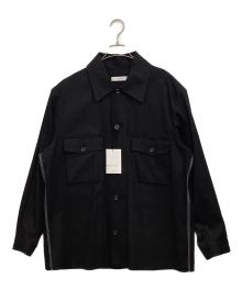 Ujoh（ウジョー）の古着「CPO BOX SHIRT BLOUSON」｜ブラック