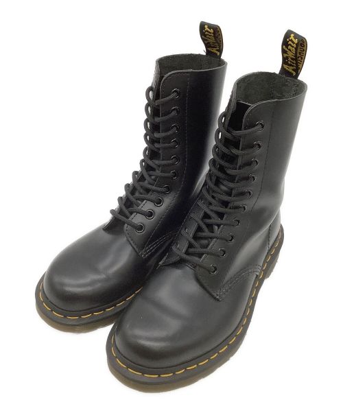 Dr.Martens（ドクターマーチン）Dr.Martens (ドクターマーチン) 10ホールブーツ ブラック サイズ:UK4の古着・服飾アイテム