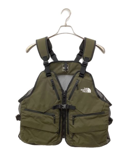 THE NORTH FACE（ザ ノース フェイス）THE NORTH FACE (ザ ノース フェイス) GEAR MESH VEST カーキ サイズ:Mの古着・服飾アイテム