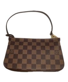 LOUIS VUITTON（ルイ ヴィトン）の古着「ダミエ　ポシェット・アクセソワール(旧型)　ハンドバッグ」