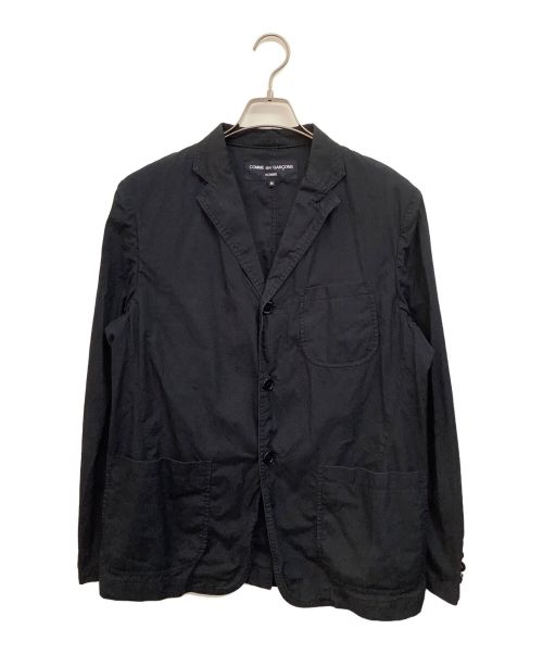 COMME des GARCONS HOMME（コムデギャルソン オム）COMME des GARCONS HOMME (コムデギャルソン オム) 綿タイプライタージャケット ネイビー サイズ:Mの古着・服飾アイテム