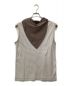 BED J.W. FORD (ベッドフォード) Sleeveless Scarf T-Shirts グレー×ホワイト サイズ:1：17000円