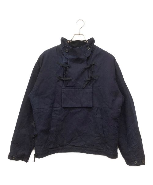 KOZABURO（コウザブロウ）KOZABURO (コウザブロウ) UNLINED HOPSACK MONK JACKET インディゴ サイズ:3の古着・服飾アイテム