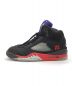 NIKE (ナイキ) AIR JORDAN 5 ブラック×レッド×パープル サイズ:27：17000円