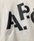 中古・古着 A.P.C. (アーペーセー) EDIFICE (エディフィス) 別注DECALEプリントTシャツ ホワイト サイズ:S：10000円