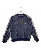 Needlesニードルズ）の古着「別注Track L/S Crew Nack」｜ネイビー