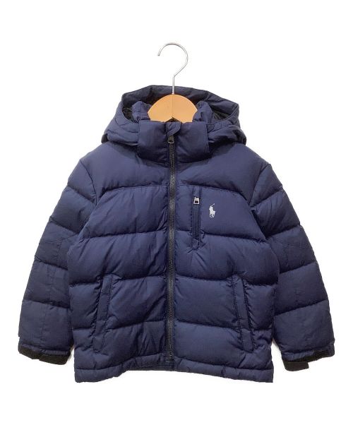 POLO RALPH LAUREN（ポロ・ラルフローレン）POLO RALPH LAUREN (ポロ・ラルフローレン) ダウンジャケット ネイビー サイズ:110 未使用品の古着・服飾アイテム