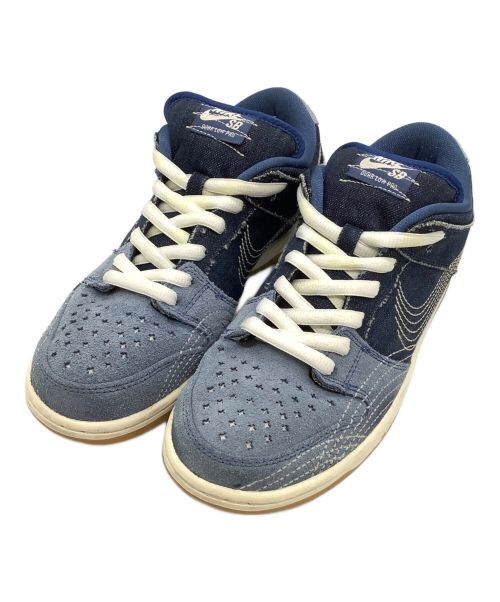 NIKE SB（ナイキエスビー）NIKE SB (ナイキエスビー) ローカットスニーカー インディゴ サイズ:26.5の古着・服飾アイテム