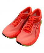 asicsアシックス）の古着「ランニングシューズ」｜レッド×グリーン