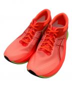 asicsアシックス）の古着「ランニングシューズ」｜レッド×グリーン