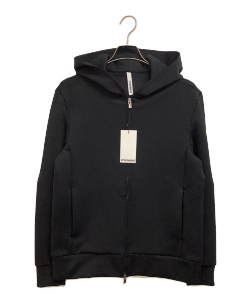 ATTACHMENT（アタッチメント）ATTACHMENT (アタッチメント) ZIP UP HOODIE ブラック サイズ:1 未使用品の古着・服飾アイテム