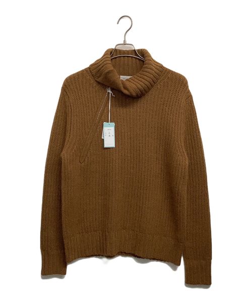 BED J.W. FORD（ベッドフォード）BED J.W. FORD (ベッドフォード) HI NECK KNIT キャメルの古着・服飾アイテム