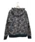 PUMA (プーマ) A BATHING APE (アベイシングエイプ) プルオーバーパーカー ブラック×グレー サイズ:Ⅹlarge：22000円