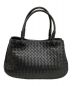 BOTTEGA VENETA (ボッテガベネタ) サッチェルハンドバッグ ブラック：100000円