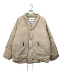 WHITE MOUNTAINEERING×STUDIOUS（ホワイトマウンテ二アニング×ステュディオス）の古着「WM X TAION HANTEN DOWN JACKET」｜ベージュ