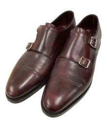 JOHN LOBB（ジョンロブ）の古着「ダブルモンクシューズ」｜ブラウン