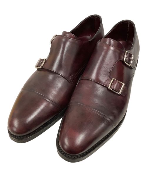 JOHN LOBB（ジョンロブ）JOHN LOBB (ジョンロブ) ダブルモンクシューズ ブラウン サイズ:本体記載なしの古着・服飾アイテム