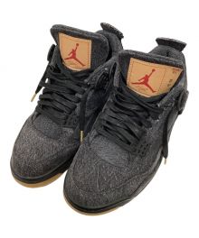 NIKE×LEVI'S（ナイキ×リーバイス）の古着「AIR JORDAN4 RETRO LEVIS NRG　ミッドカットスニーカー」｜インディゴ