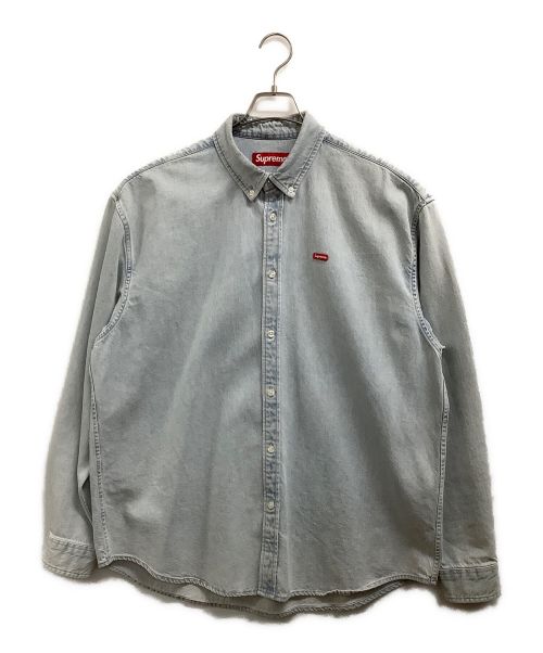 SUPREME（シュプリーム）Supreme (シュプリーム) Small Box Shirt インディゴ サイズ:Lの古着・服飾アイテム