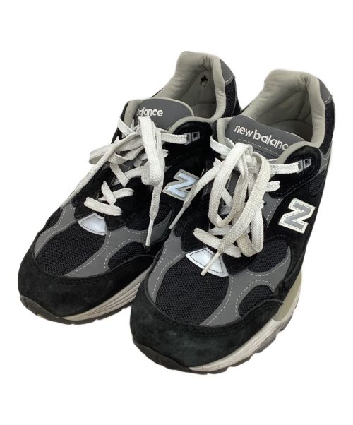 NEW BALANCE（ニューバランス）NEW BALANCE (ニューバランス) ローカットスニーカー ブラック×グレー サイズ:25.5の古着・服飾アイテム